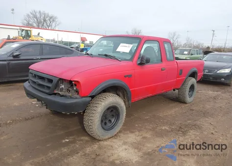 2000 Ford Ranger Xl/Xlt из США, поврежденный, VIN 1FTZR15V7YPB05256